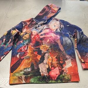 Sven Deadly Sins Anime Graphic Men's Hoodie